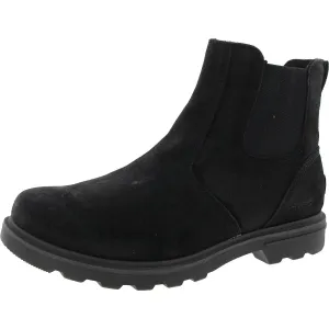 2028251010 Mens Two Tone Leather Chelsea Boots