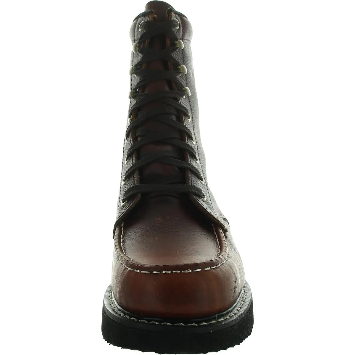 8" Mens Lace-Up Leather Combat & Lace-Up Boots