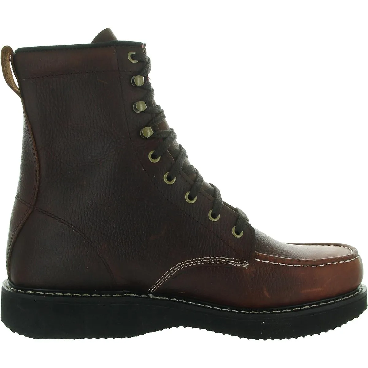 8" Mens Lace-Up Leather Combat & Lace-Up Boots
