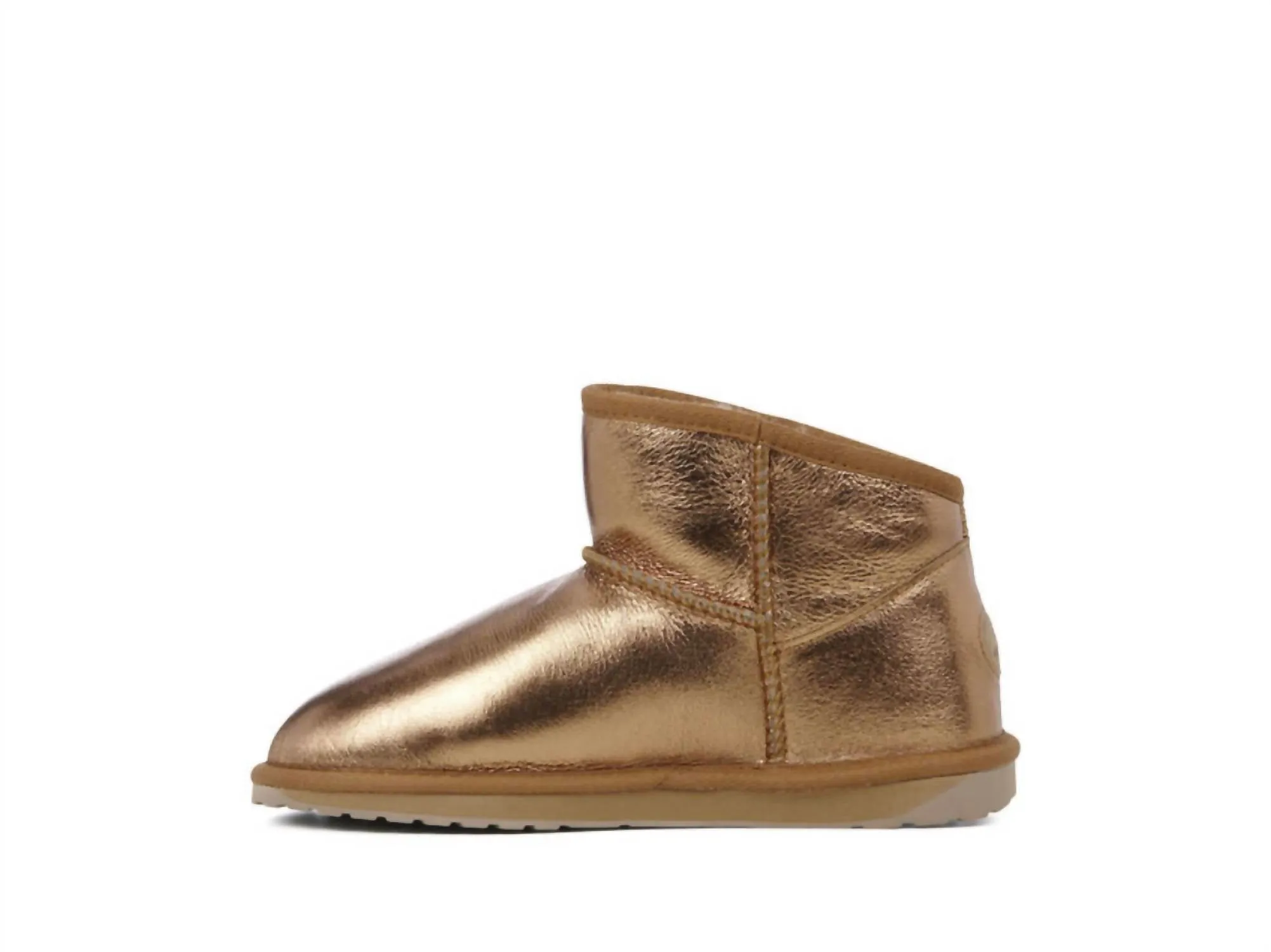 Aarons Glossy In Gold Bronze