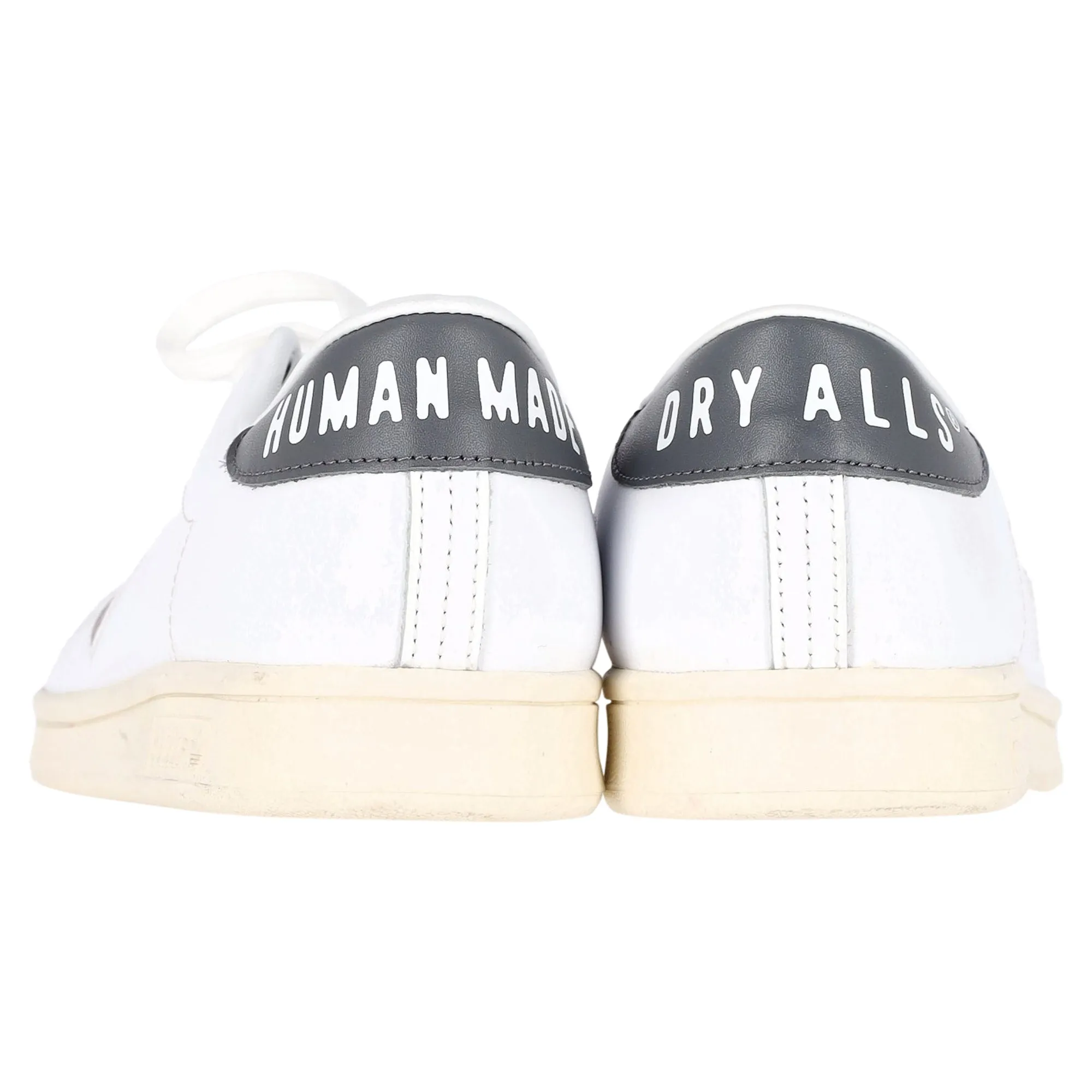 Adidas  x Human Made Stan Smith Low Top Sneakers in White Leather