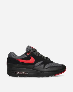 Air Max 1 Essential Sneakers Black / Iron Grey / University Red