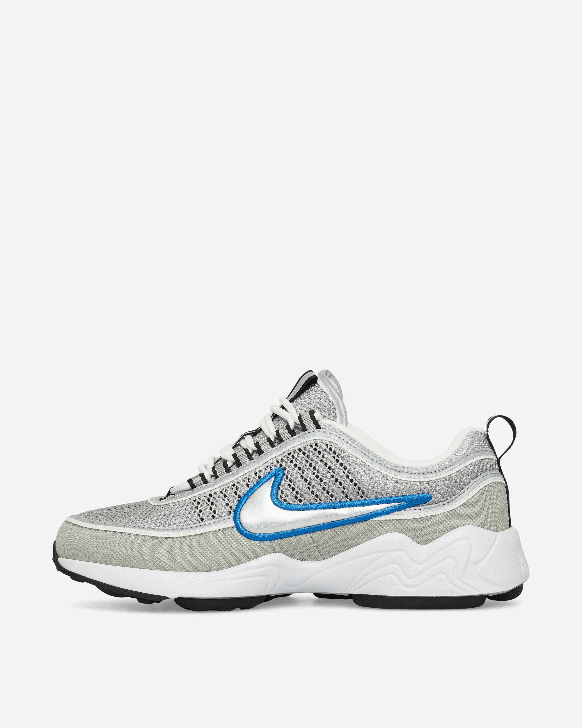Air Zoom Spiridon Sneakers Metallic Silver / Signal Blue