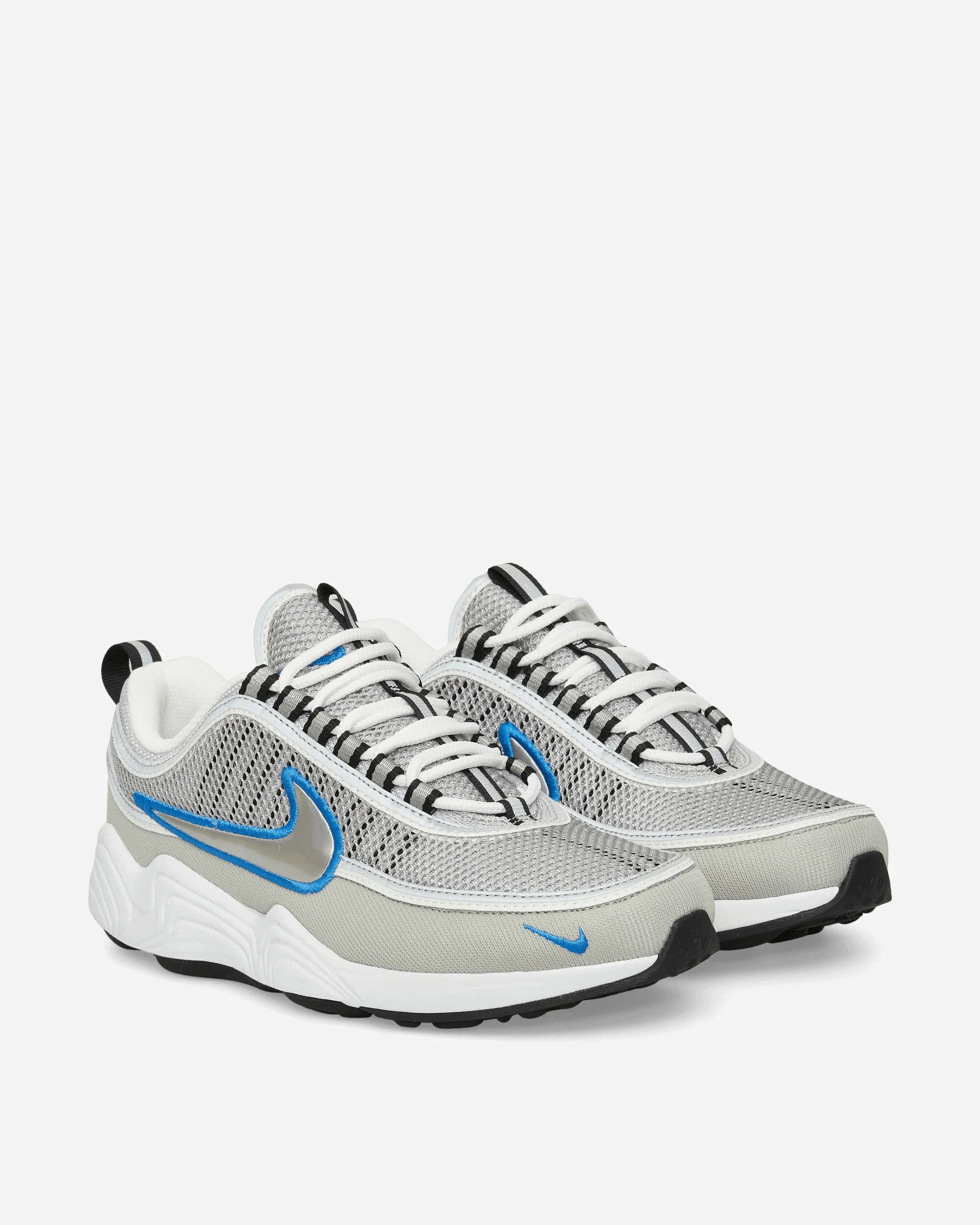 Air Zoom Spiridon Sneakers Metallic Silver / Signal Blue