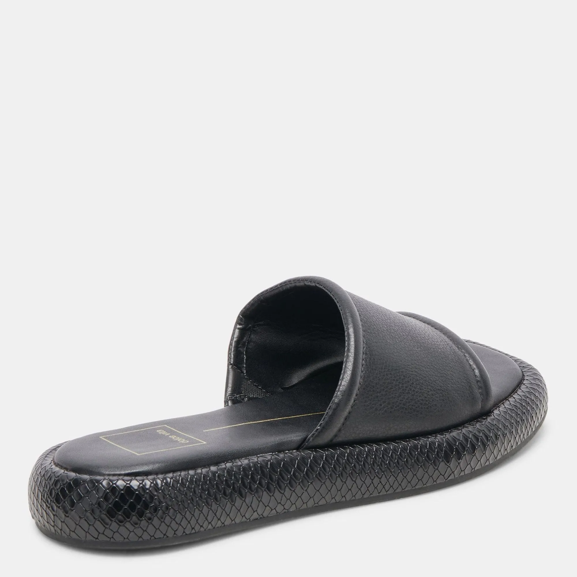 Aisha Sandals Black Leather