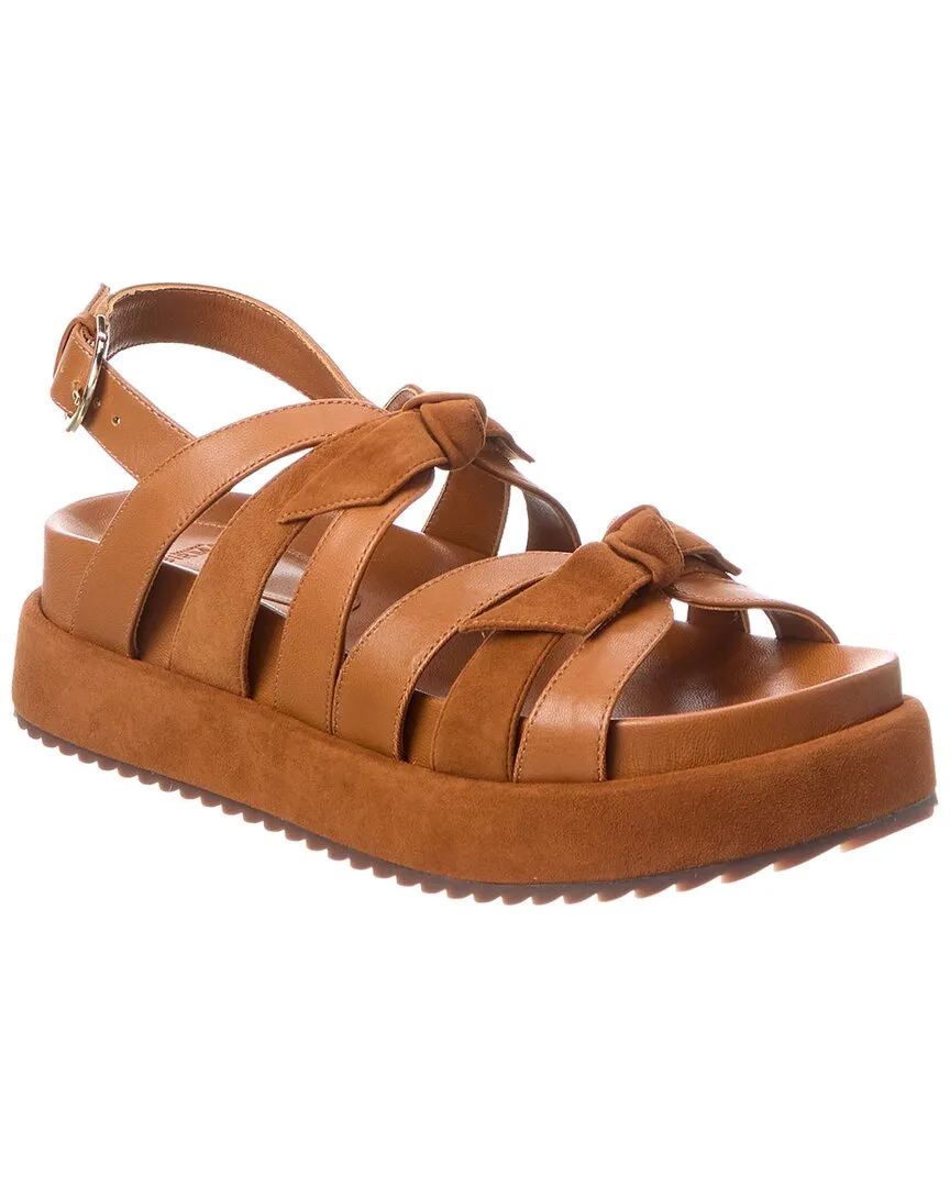 Alexandre Birman Suelita Bounce Leather & Suede Platform Sandal