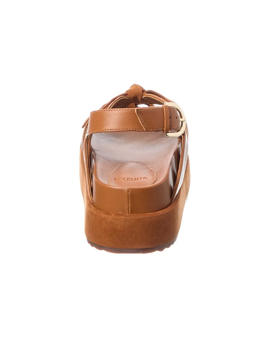 Alexandre Birman Suelita Bounce Leather & Suede Platform Sandal