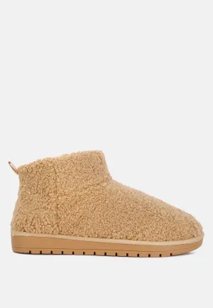 anatole fleece exterior fluffy boots