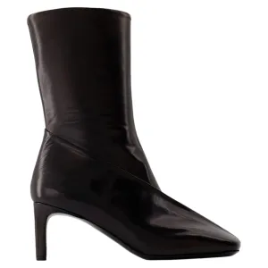 Ankle Boots - Jil Sander - Leather - Black