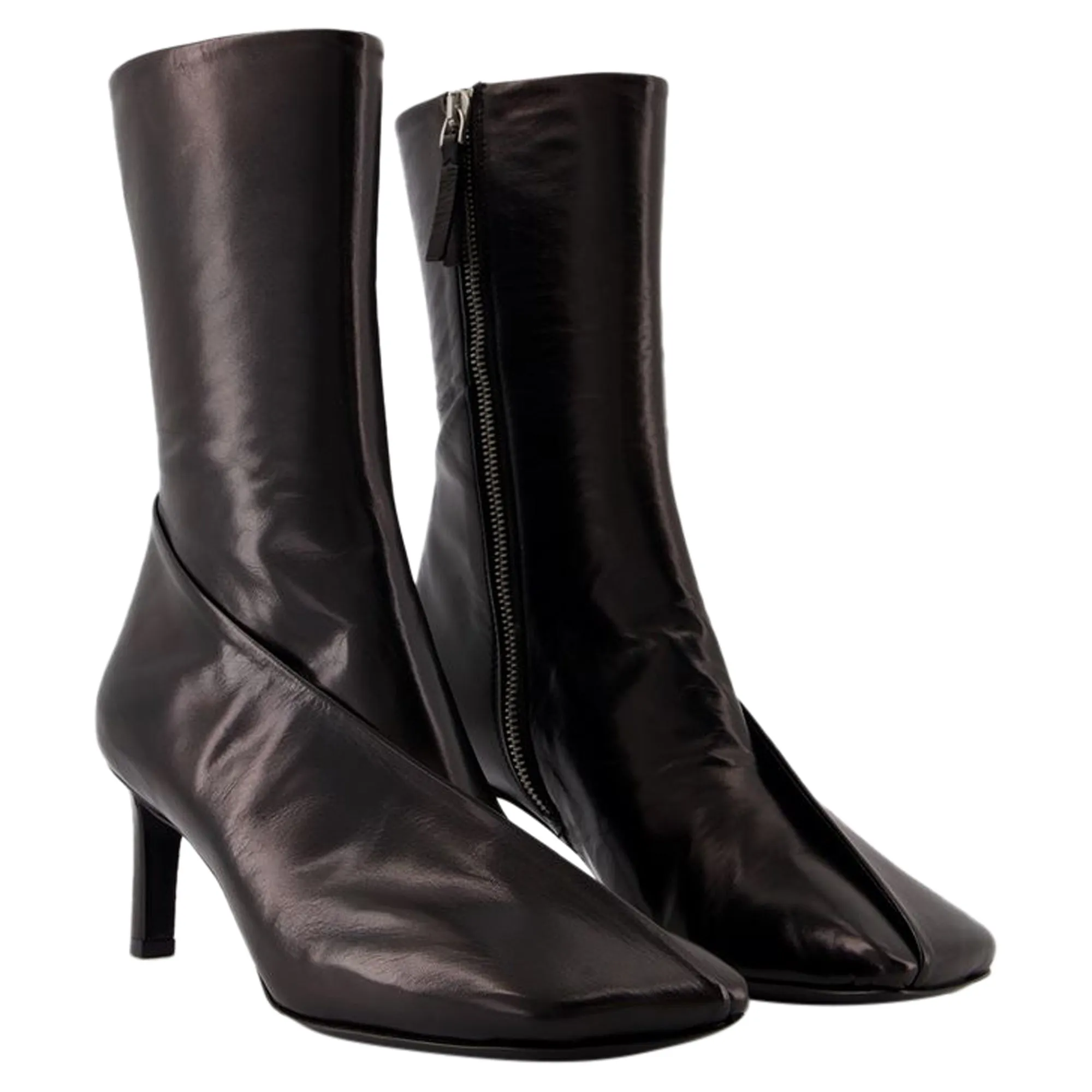 Ankle Boots - Jil Sander - Leather - Black