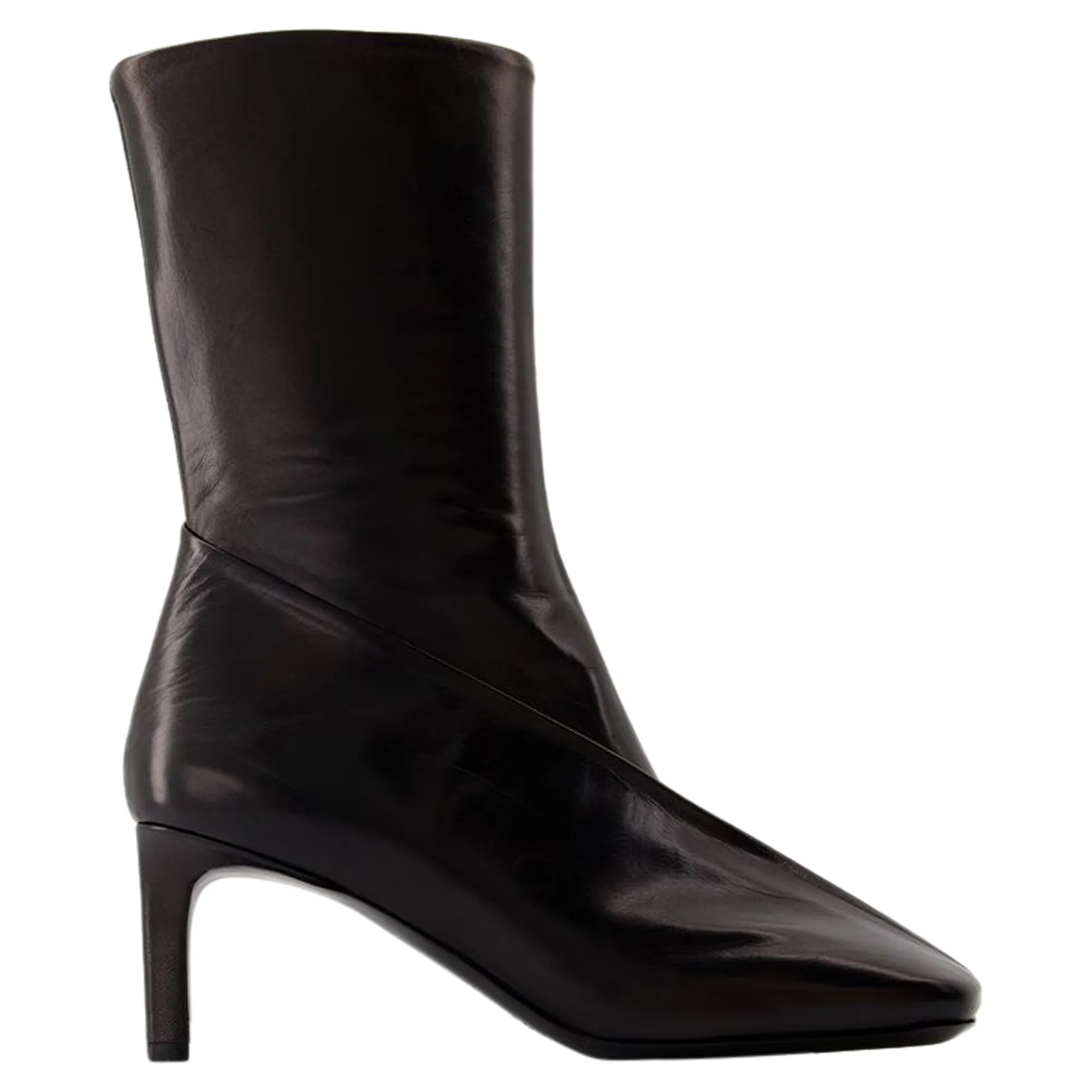 Ankle Boots - Jil Sander - Leather - Black