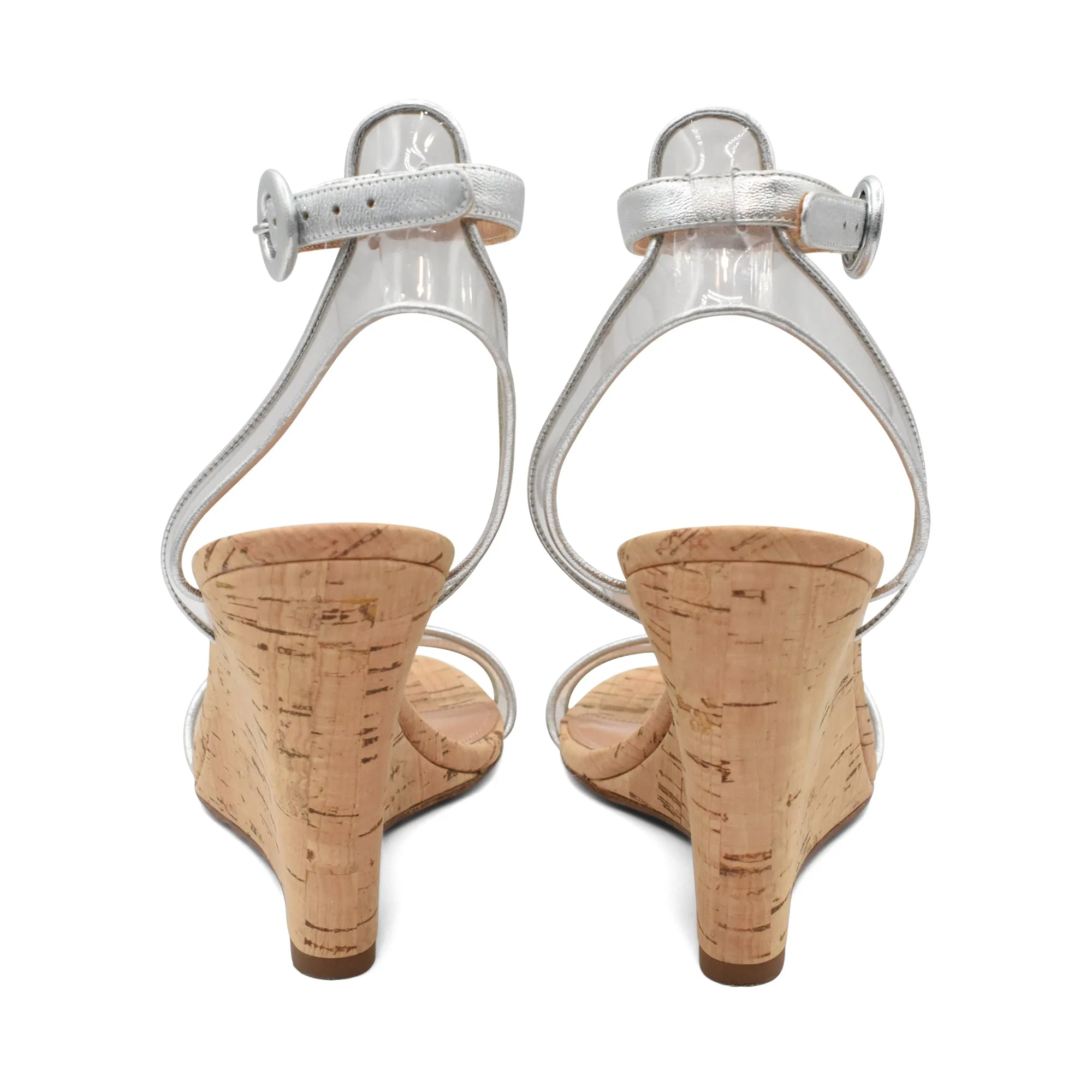 Aquazzura 'Minimalist' Wedge Sandals - Women's 39