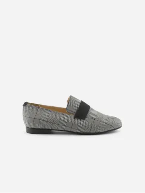 Aurora P.Galles Women's Vegan Microsuede Mocassins | Black