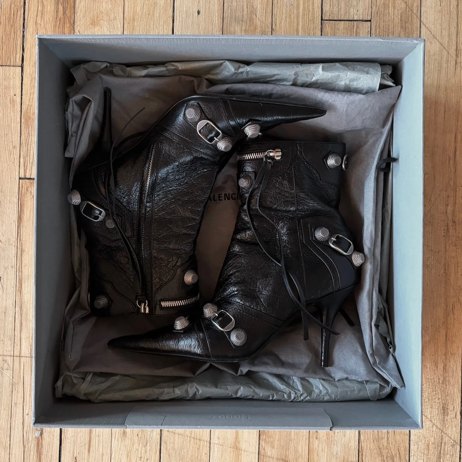 Balenciaga 'Cagole' Ankle Boots - Women's 38