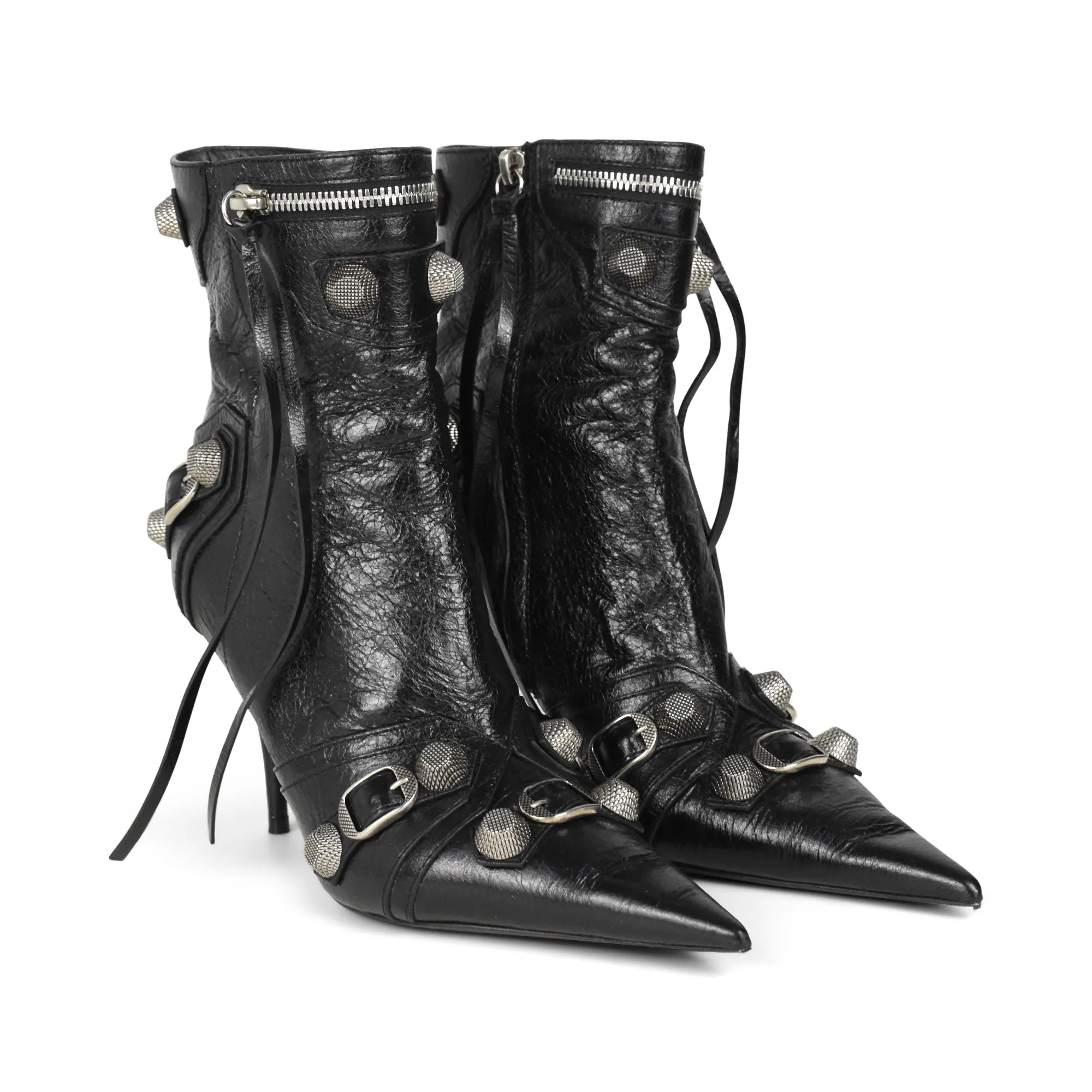 Balenciaga 'Cagole' Ankle Boots - Women's 38