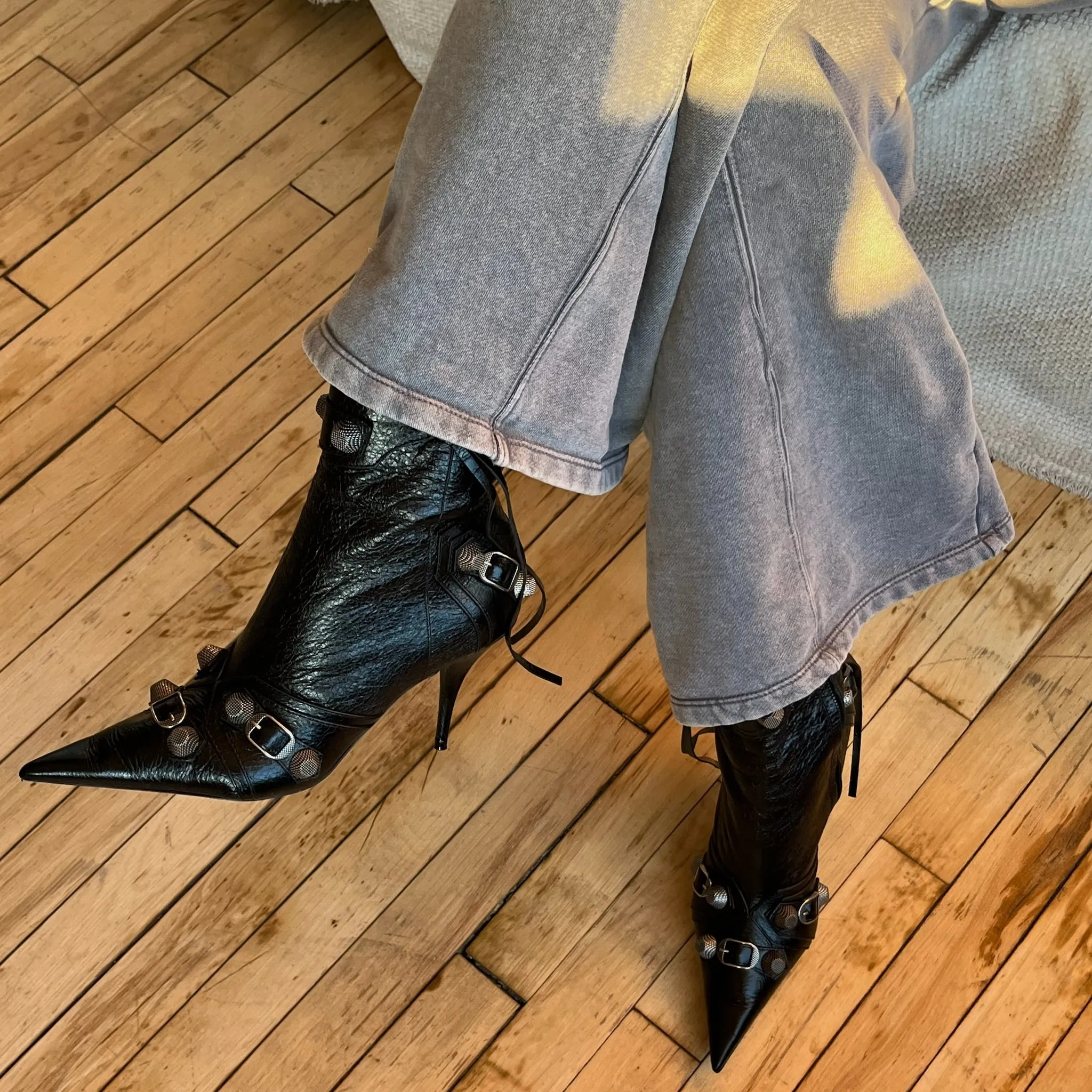 Balenciaga 'Cagole' Ankle Boots - Women's 38