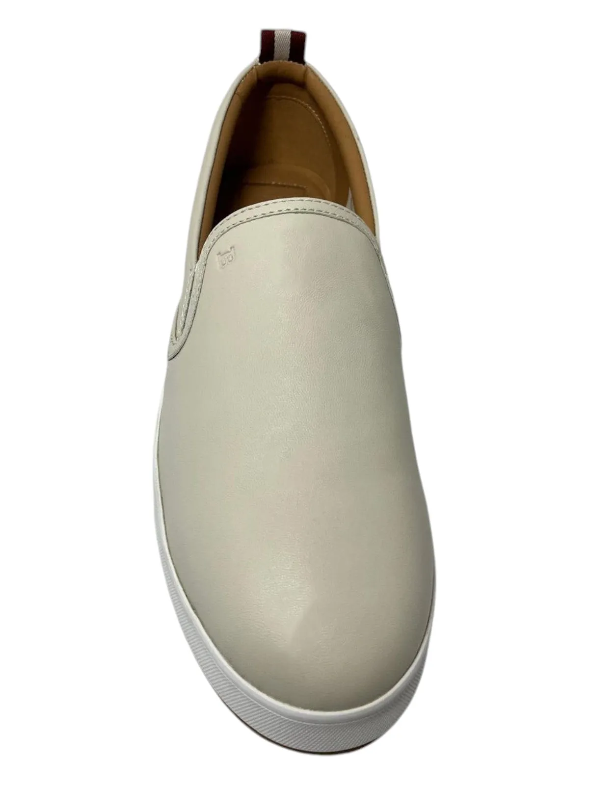 Bally Hinka 6211667 Ladies Bone Lamb Leather Sneakers
