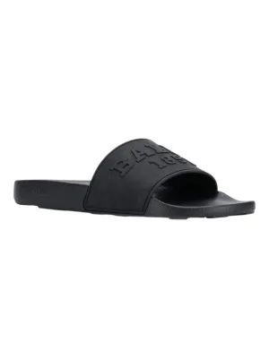 Bally Slaim 6228389 Men's Black Rubber Sandals