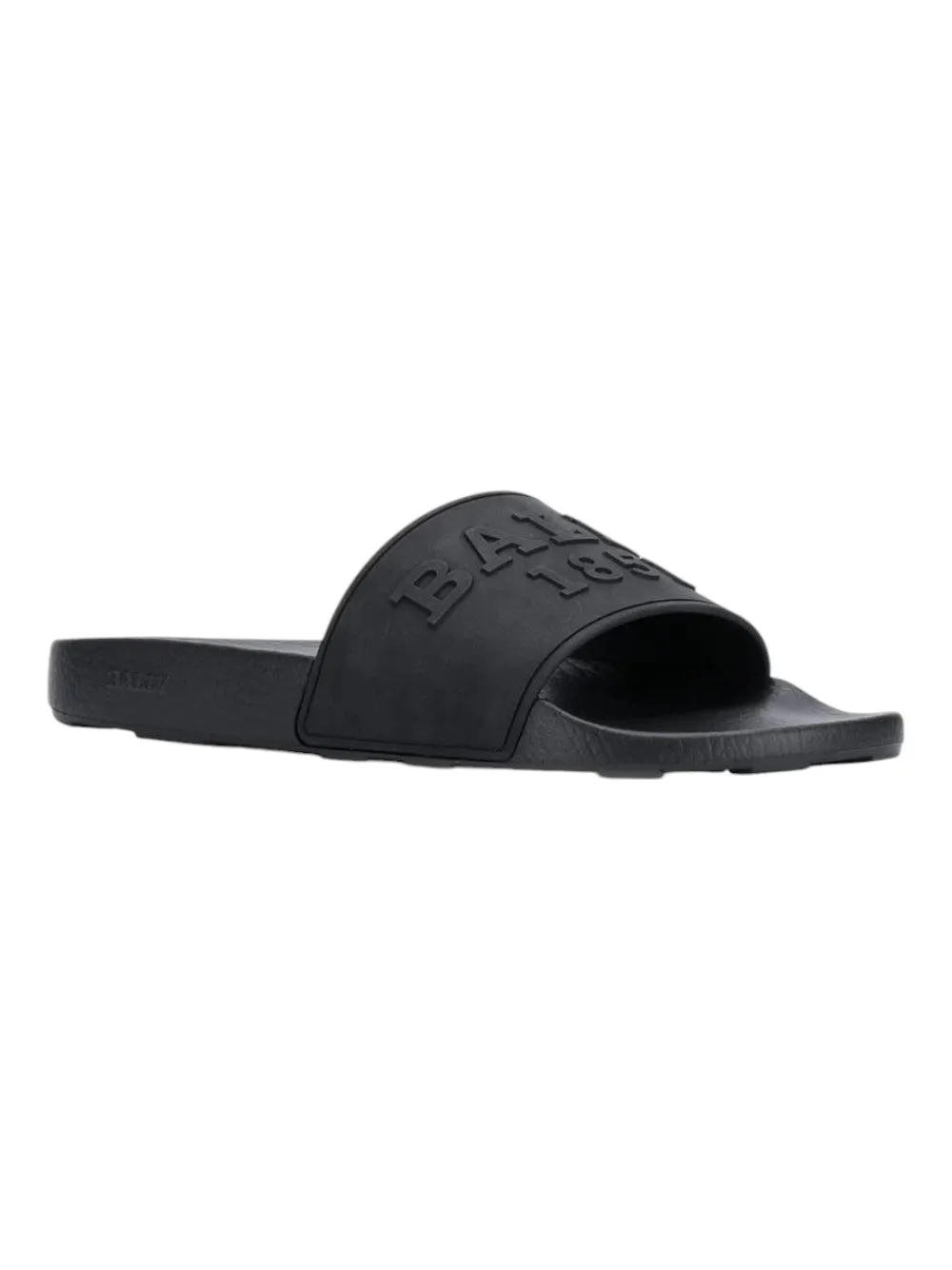 Bally Slaim 6228389 Men's Black Rubber Sandals