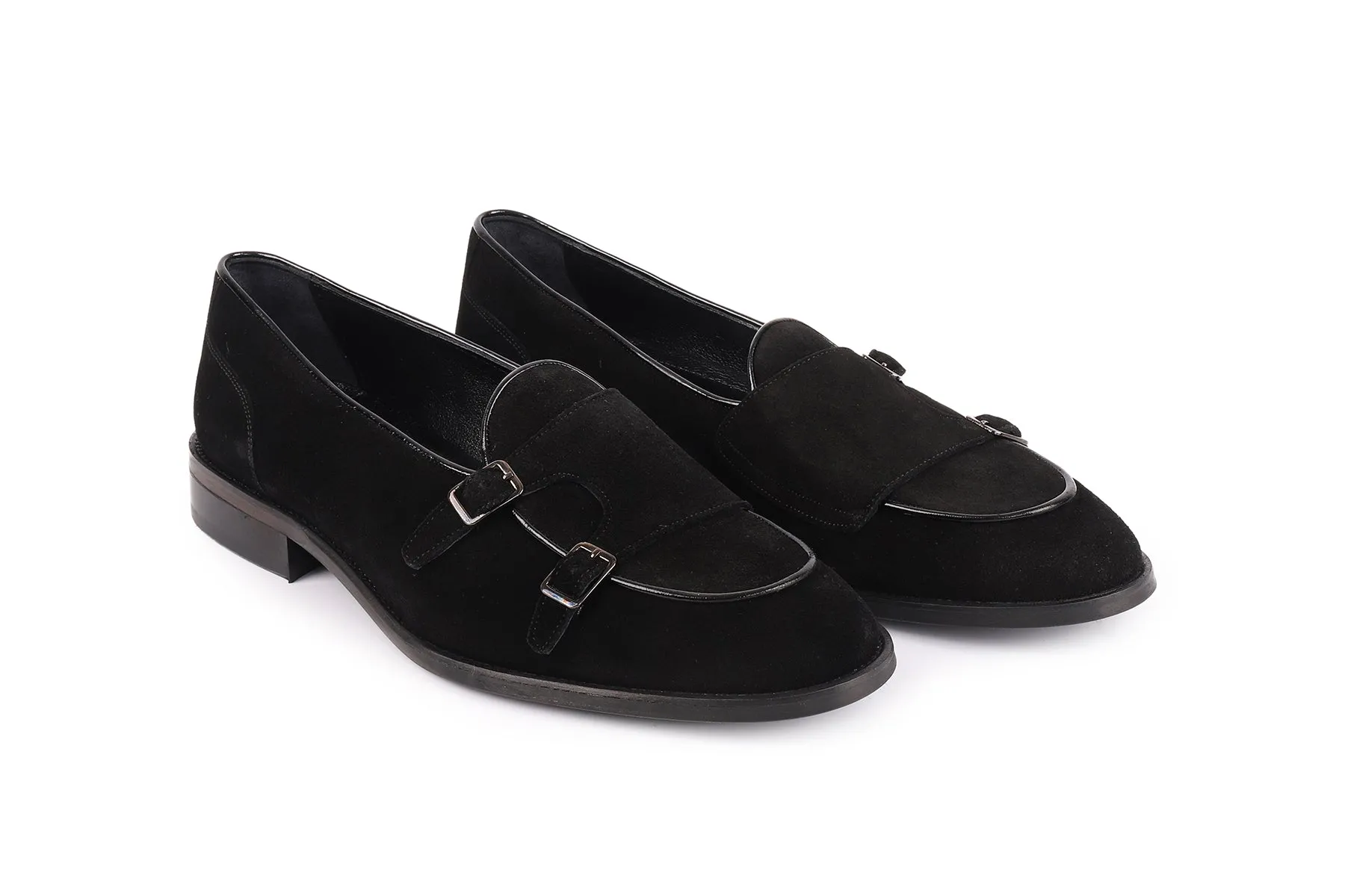 Bellville Short Cut Double Monk Loafers