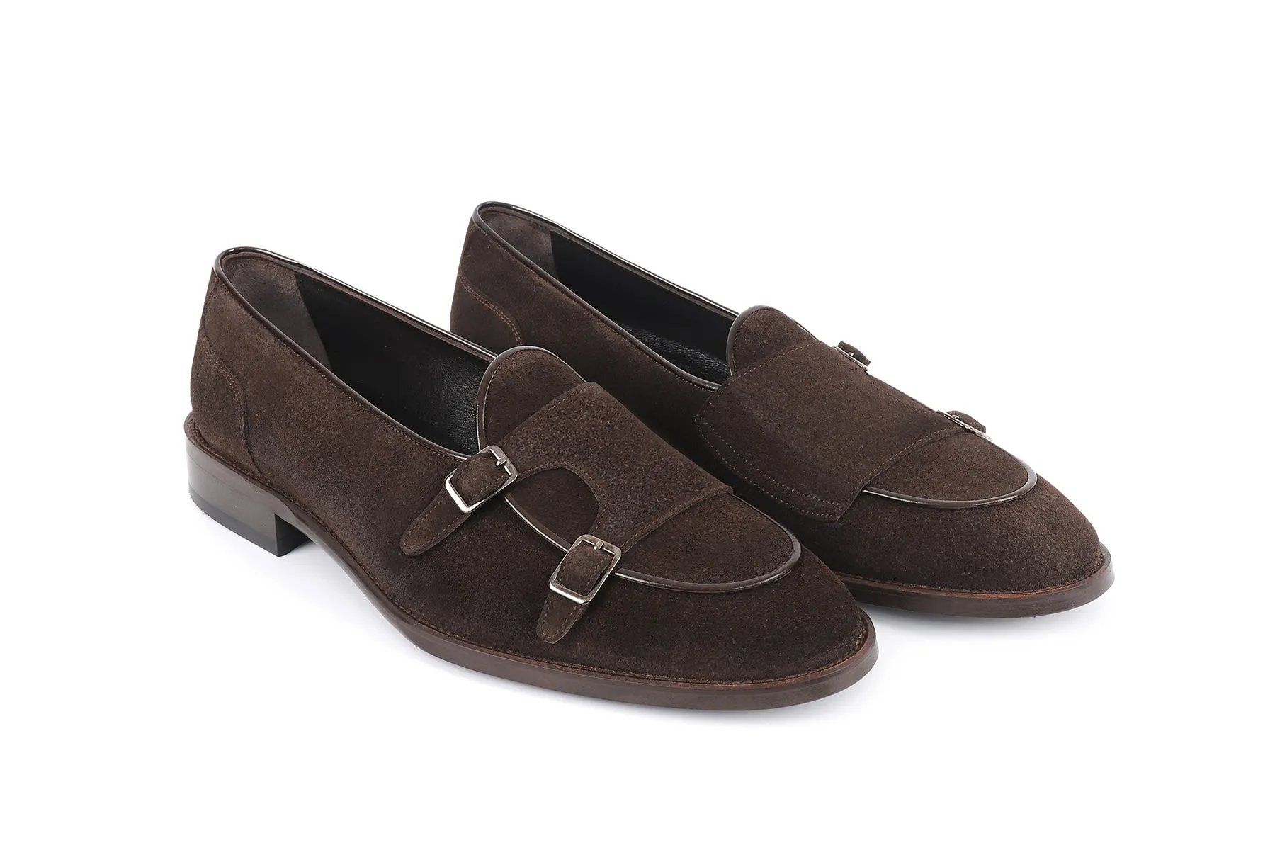 Bellville Short Cut Double Monk Loafers