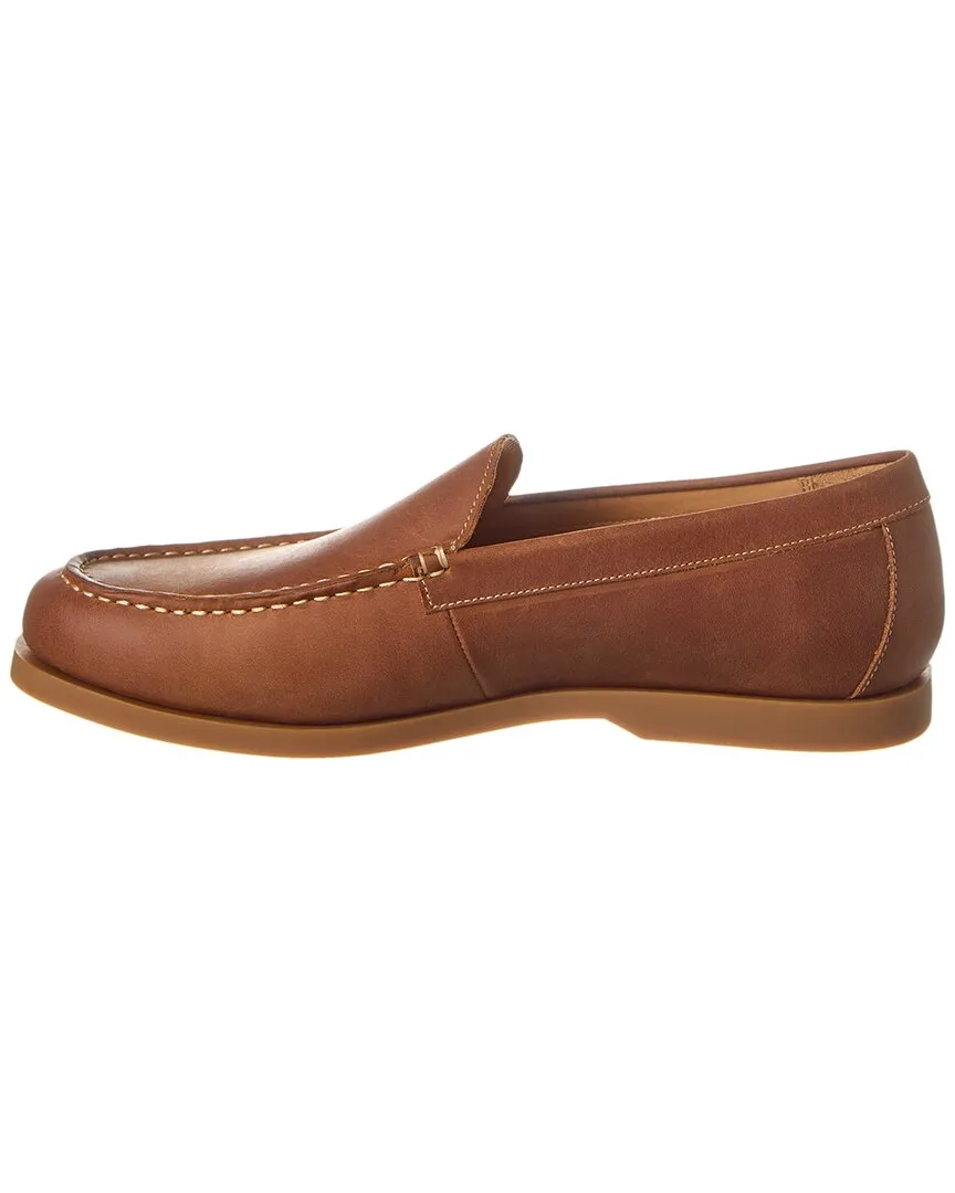 Brass Mark Trail Leather Loafer