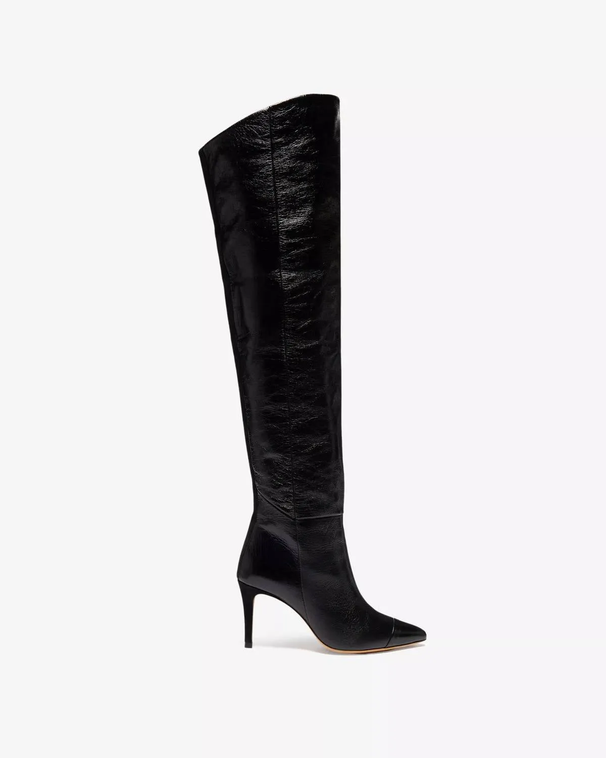 Brelidy Leather Boots In Black