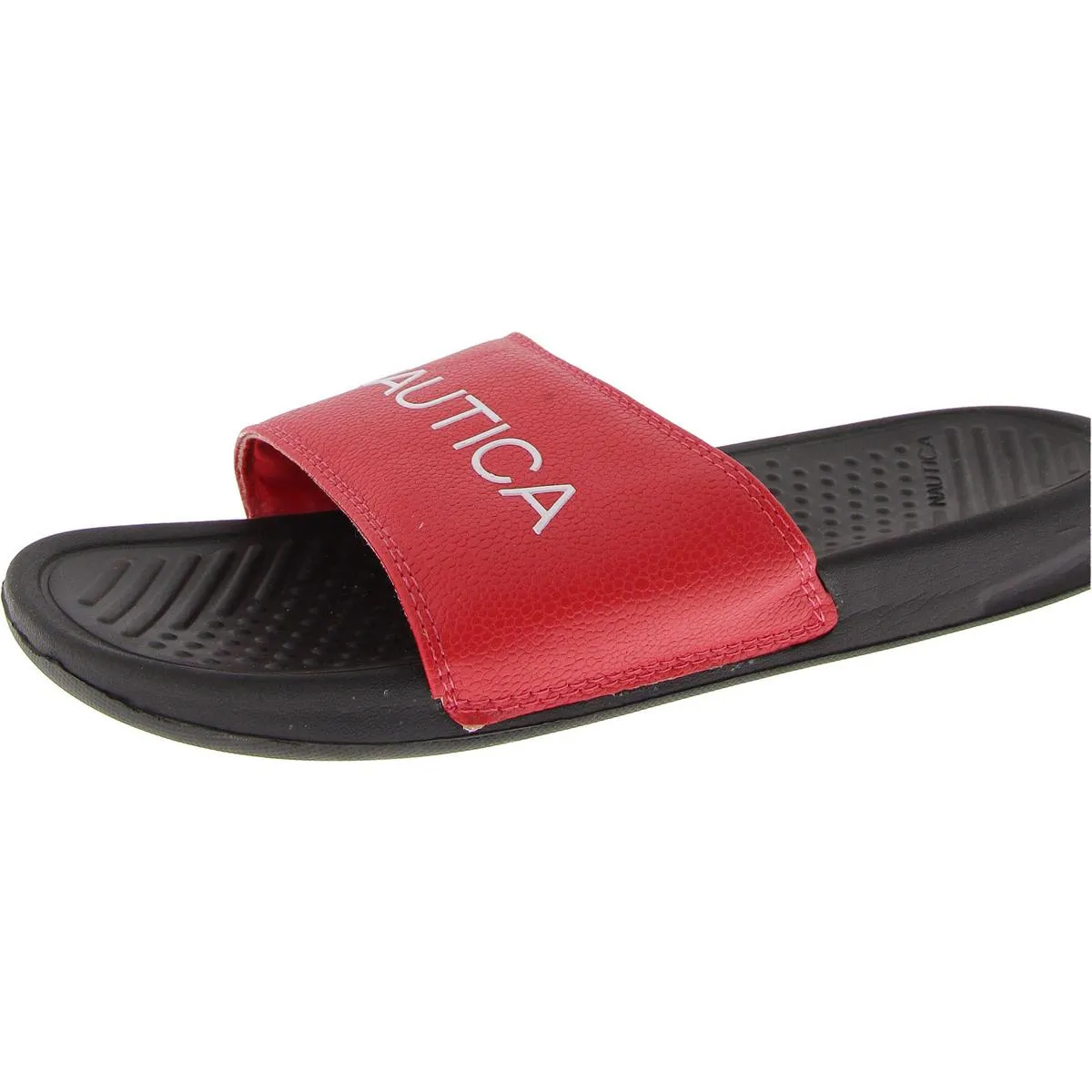 Bretton Mens Logo Flat Slide Sandals