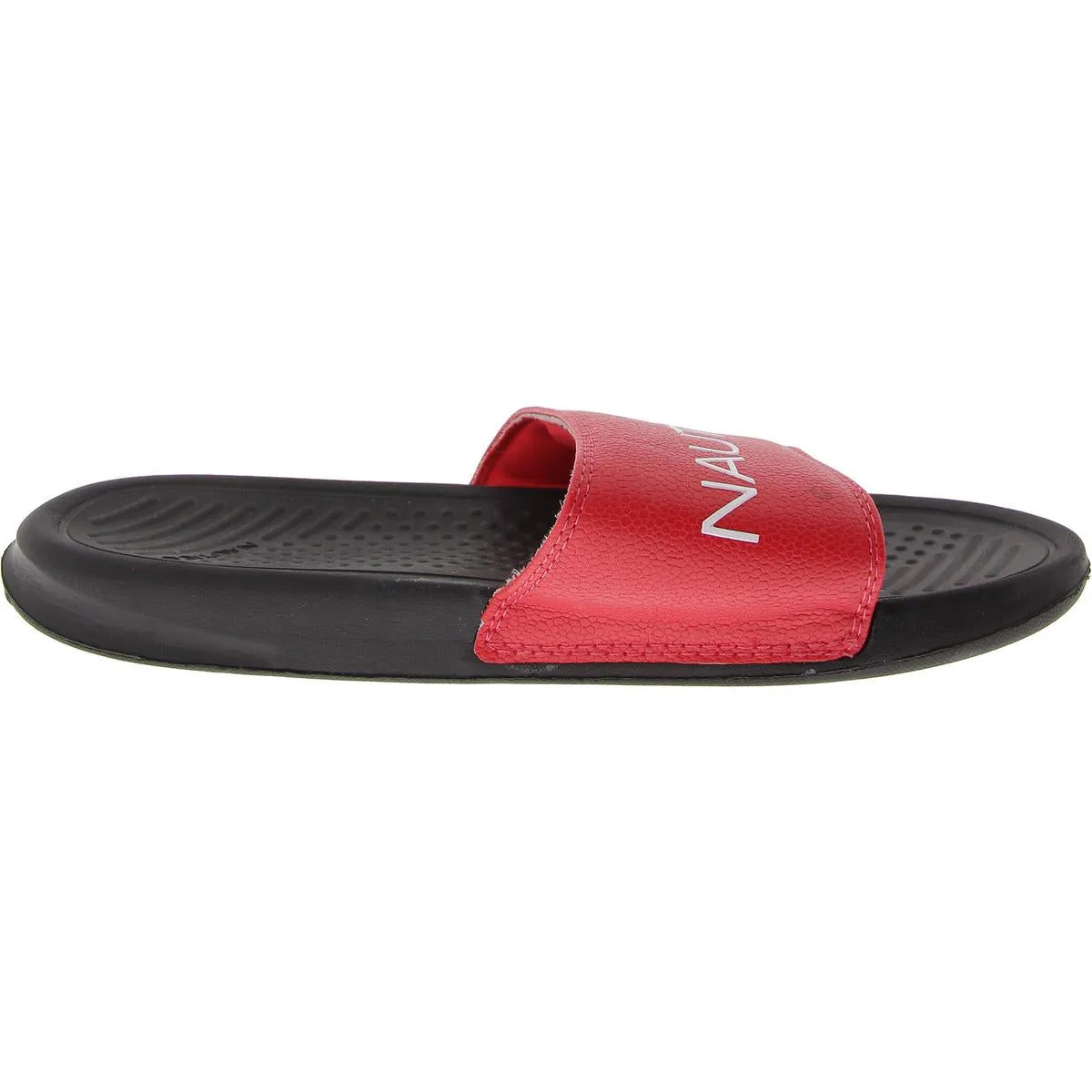 Bretton Mens Logo Flat Slide Sandals