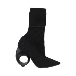 Burberry Stretch-Knit Boots - Women's 40