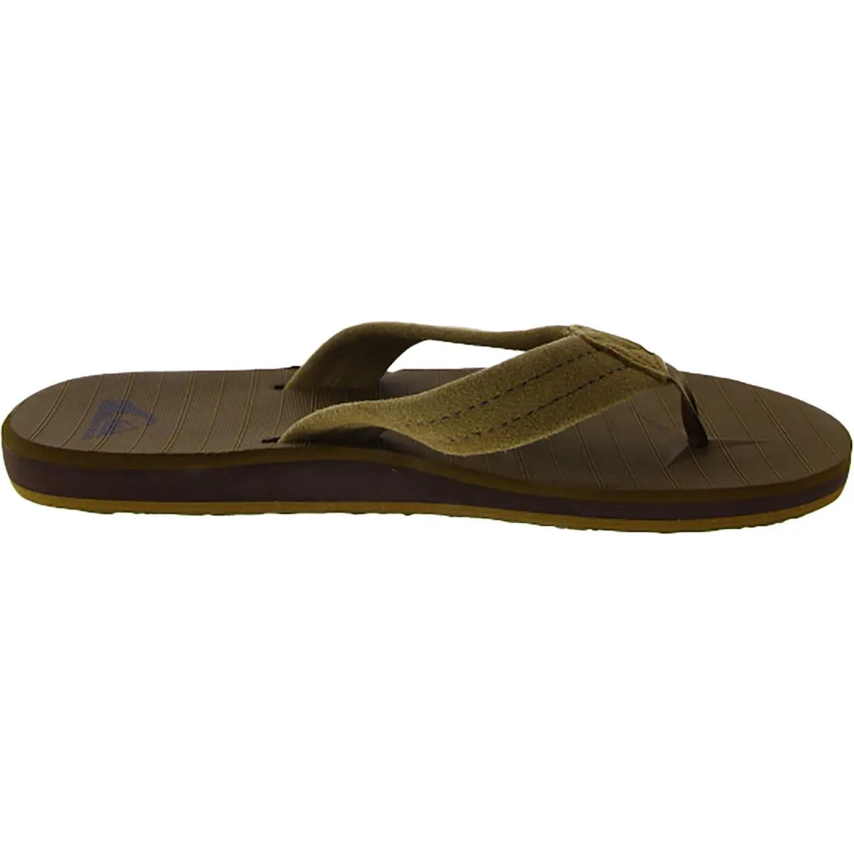 Carver Mens Suede Thong Flip-Flops