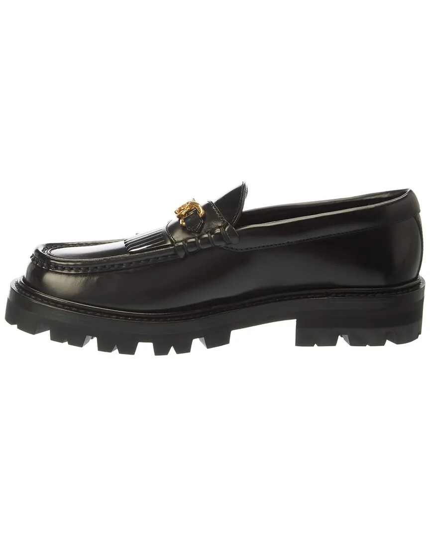 CELINE Triomphe Margaret Leather Loafer