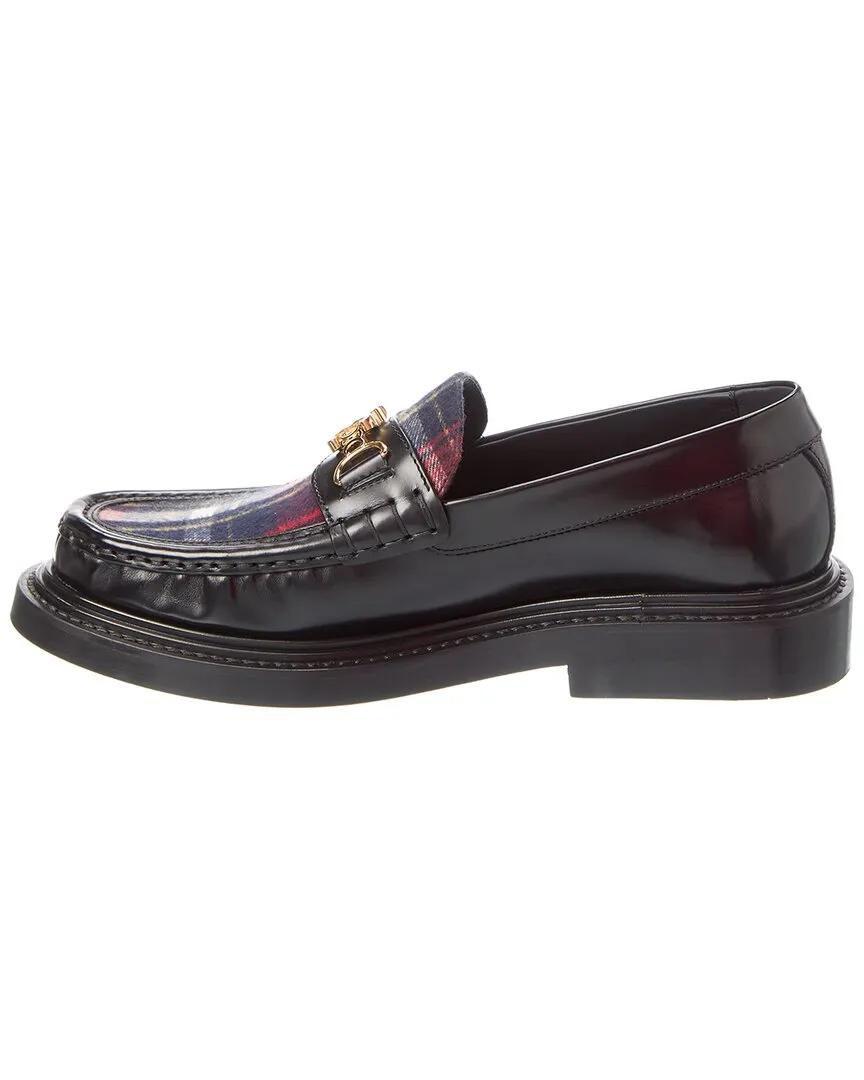 CELINE Triomphe Tarta & Leather Loafer