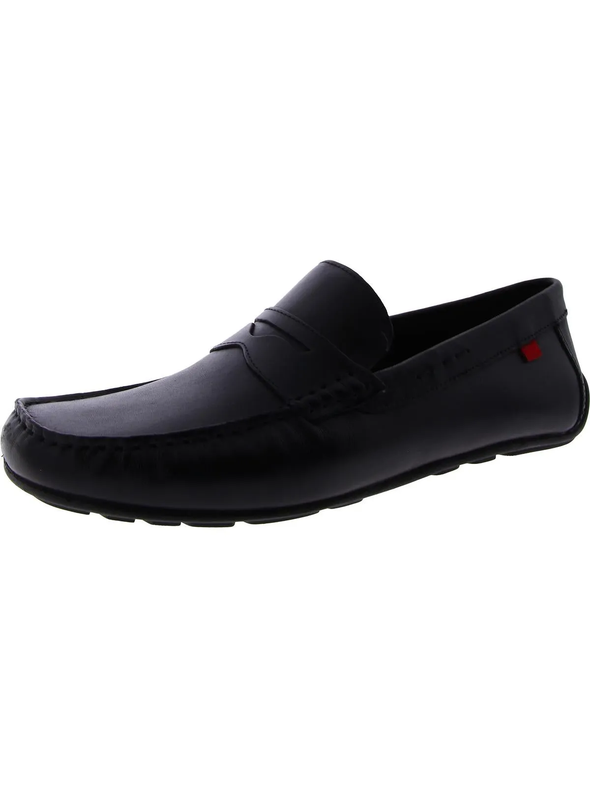 Charlton St Mens Leather Slip On Penny Loafers