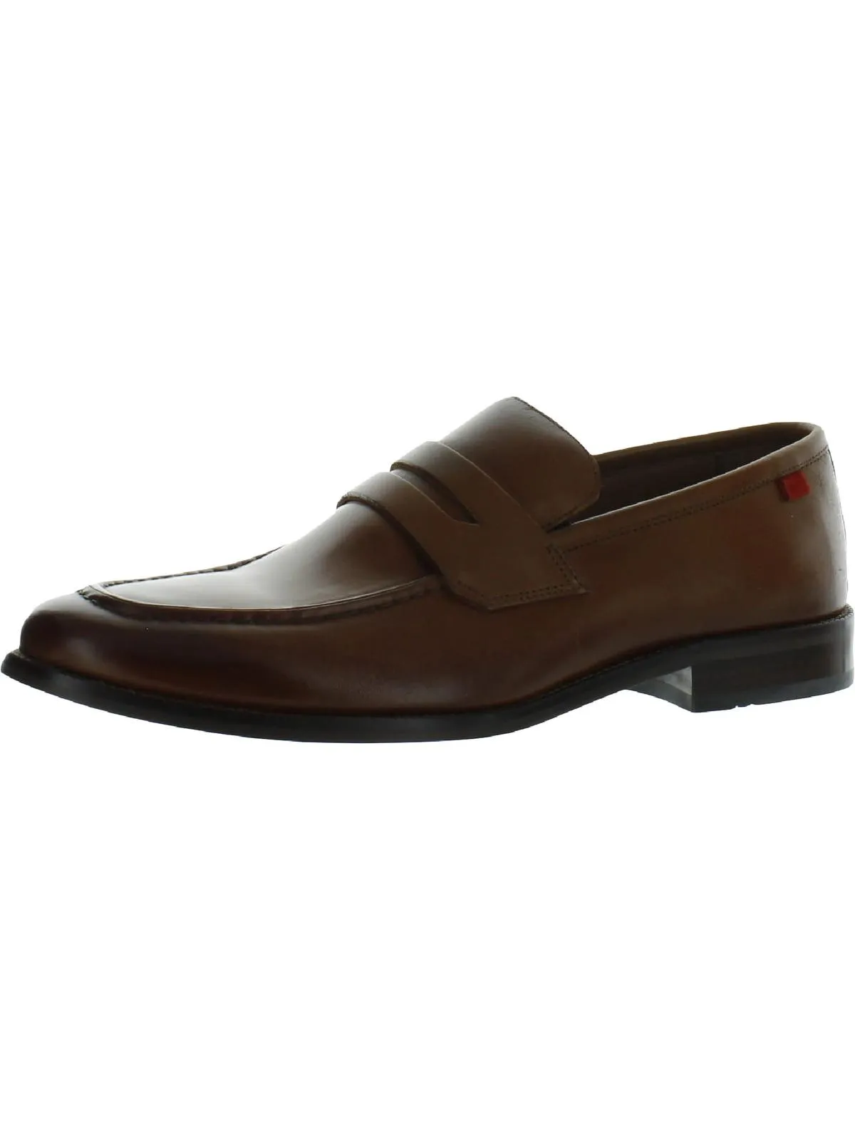 Charlton St Mens Leather Slip On Penny Loafers