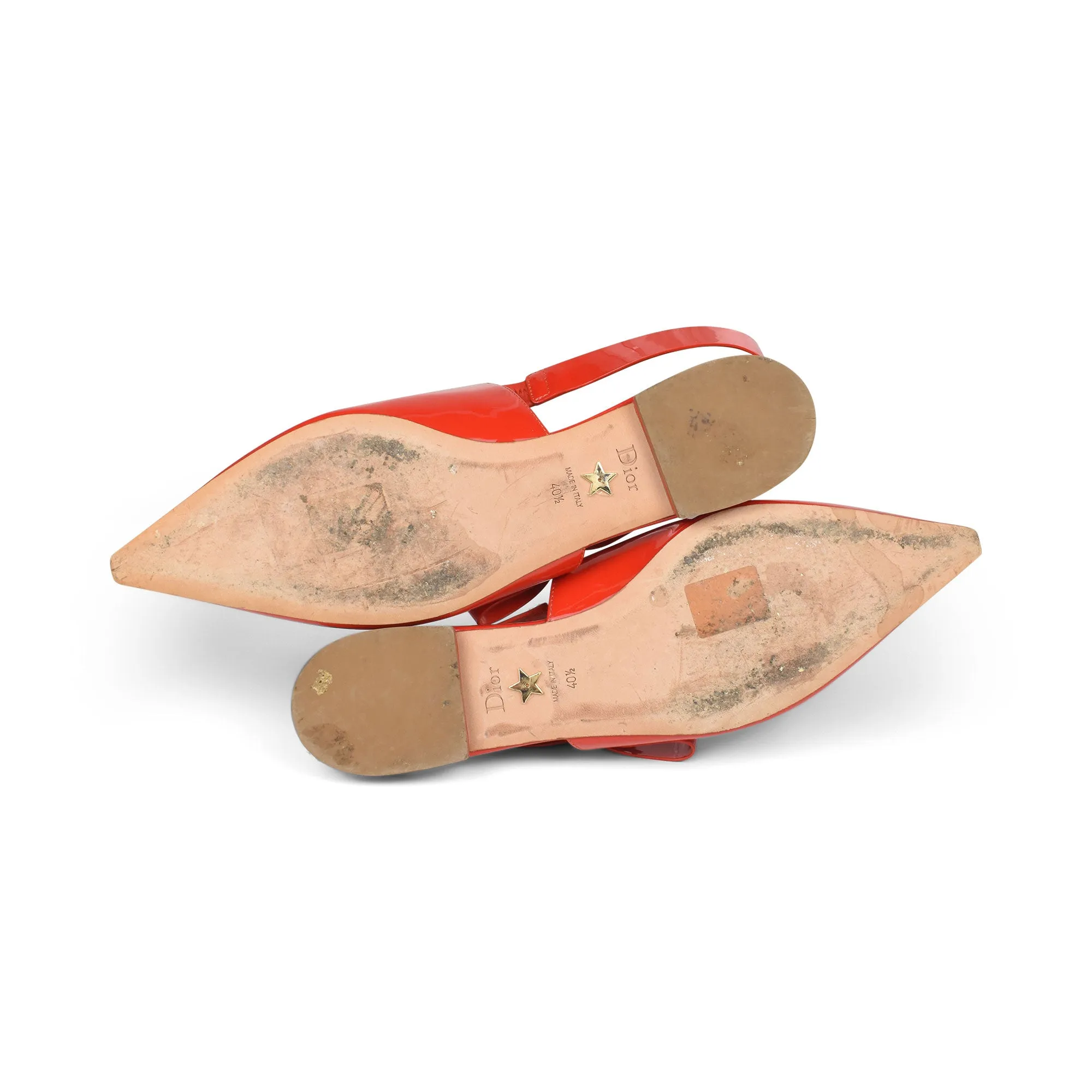 Christian Dior Slingback Flats - Women's 40.5