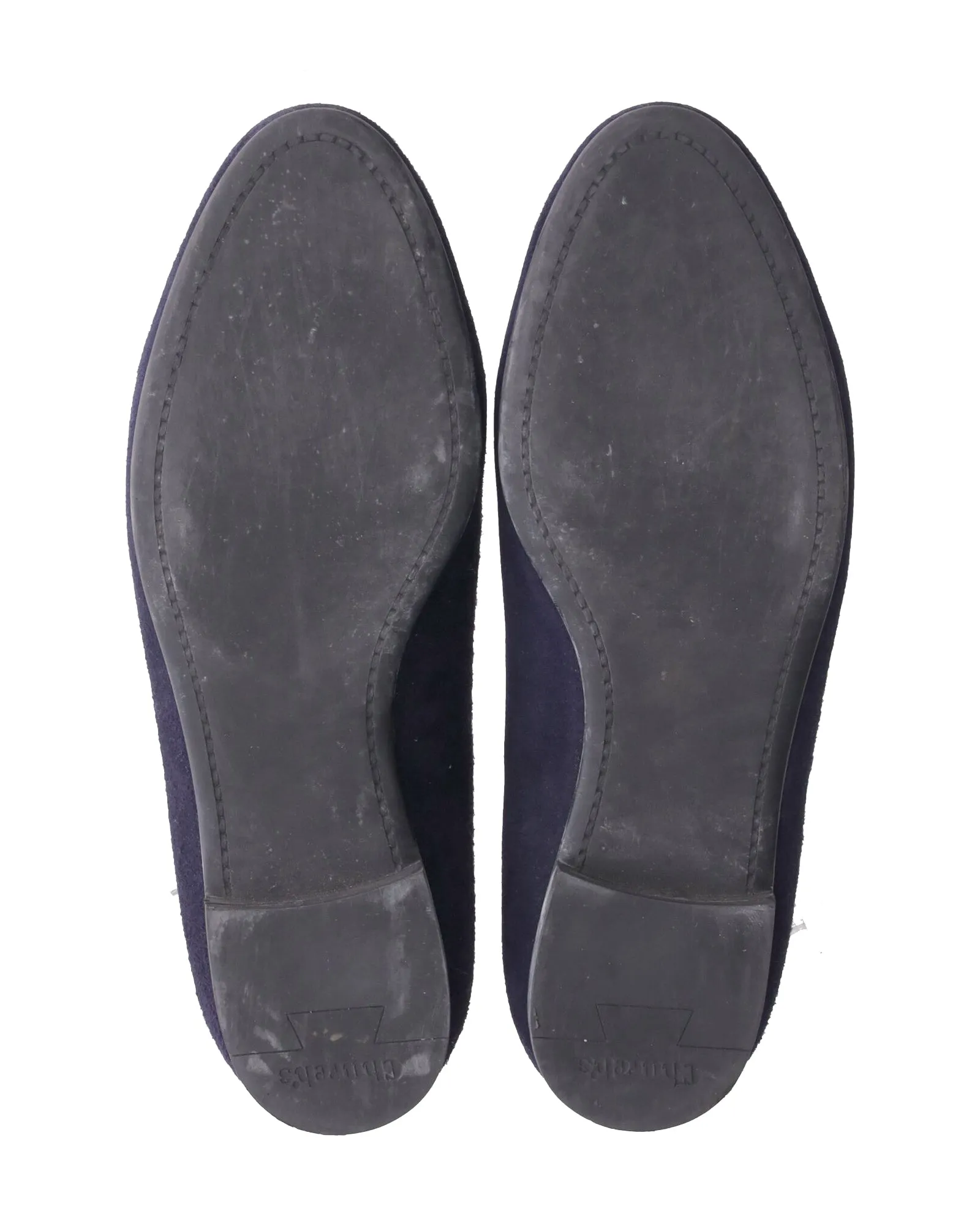 Church's Tassel Loafers in Navy Blue Suede