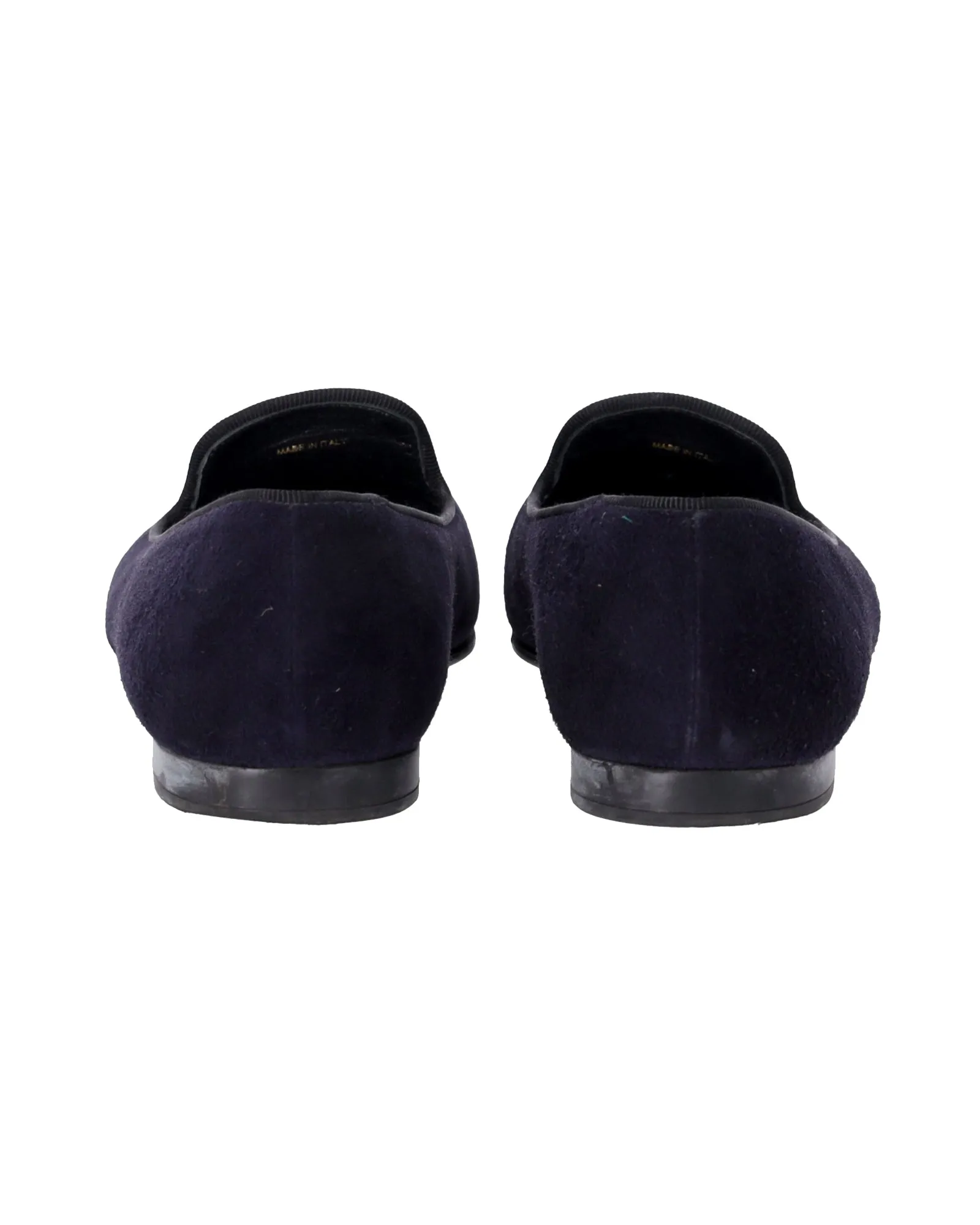 Church's Tassel Loafers in Navy Blue Suede