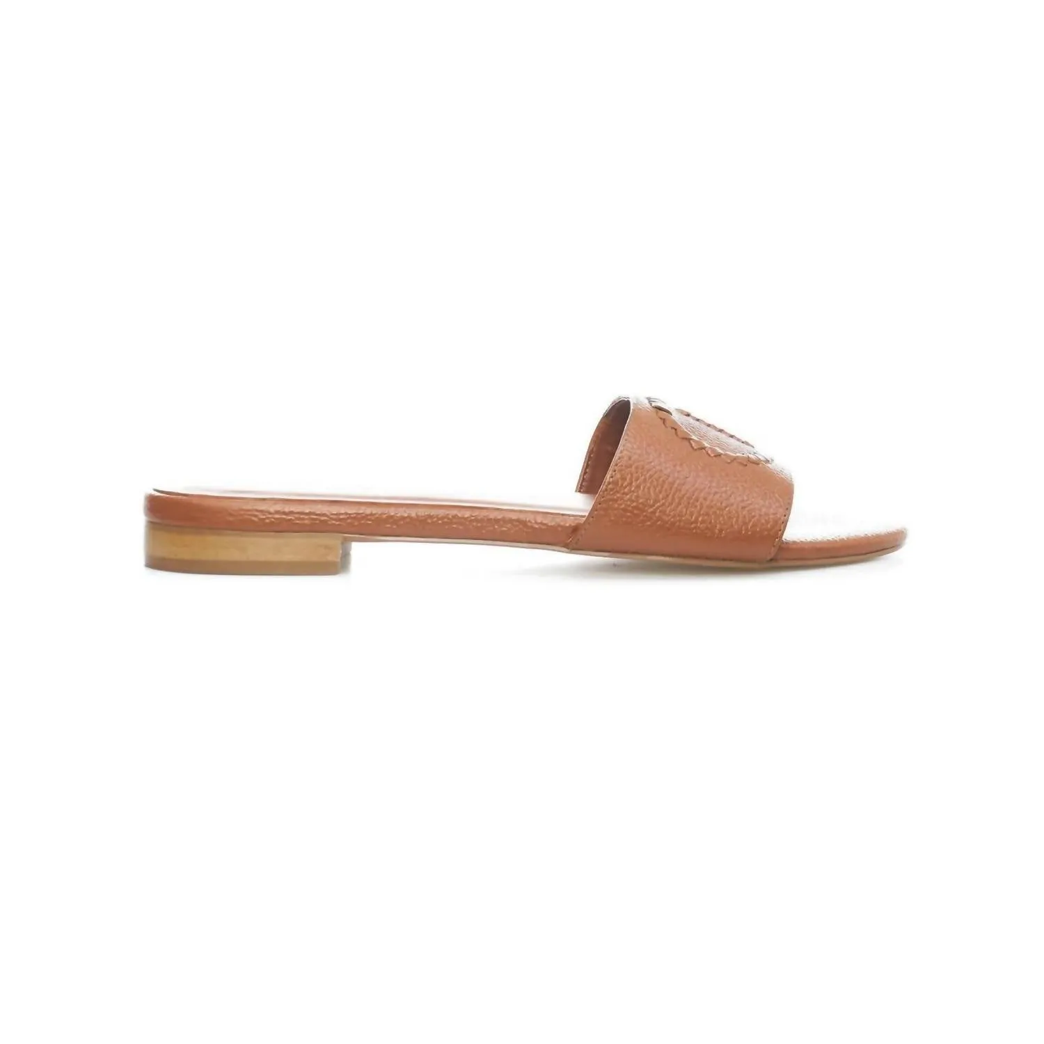 Ciabattina Slide In Cuoio