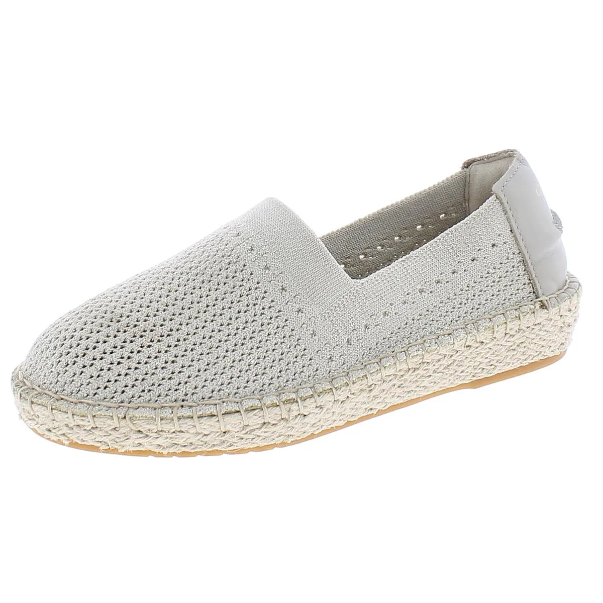 Cloudfeel Womens Knit Metallic Espadrilles