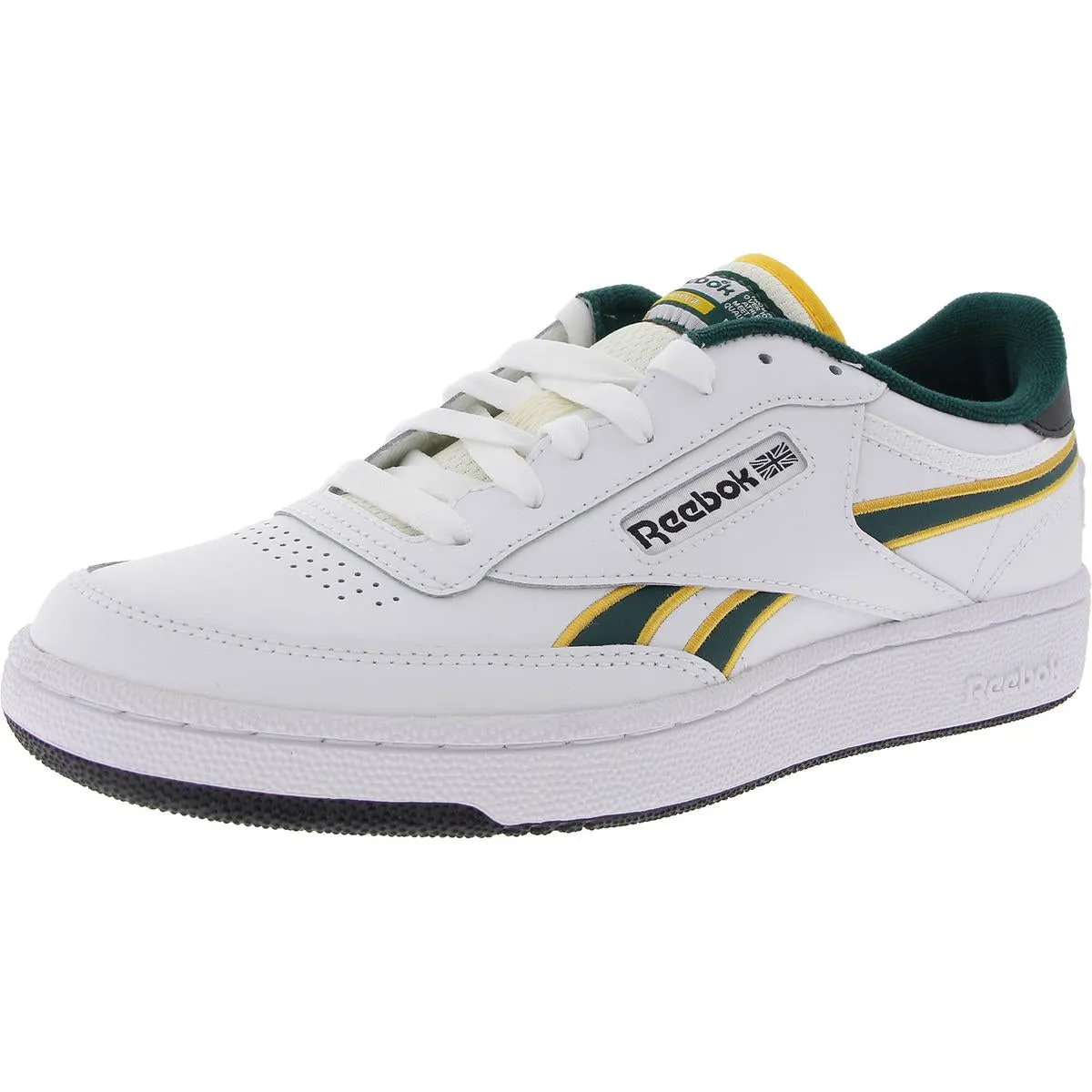 Club C Revenge Mens Lace-Up Faux Leather Casual And Fashion Sneakers