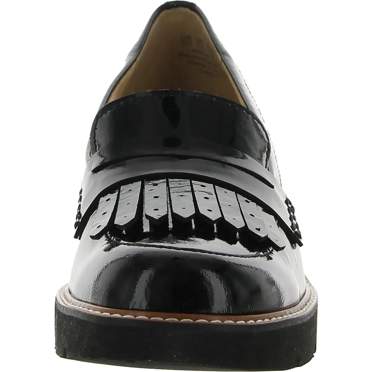 Darcy  Womens Patent Leather Memory Foam Loafers