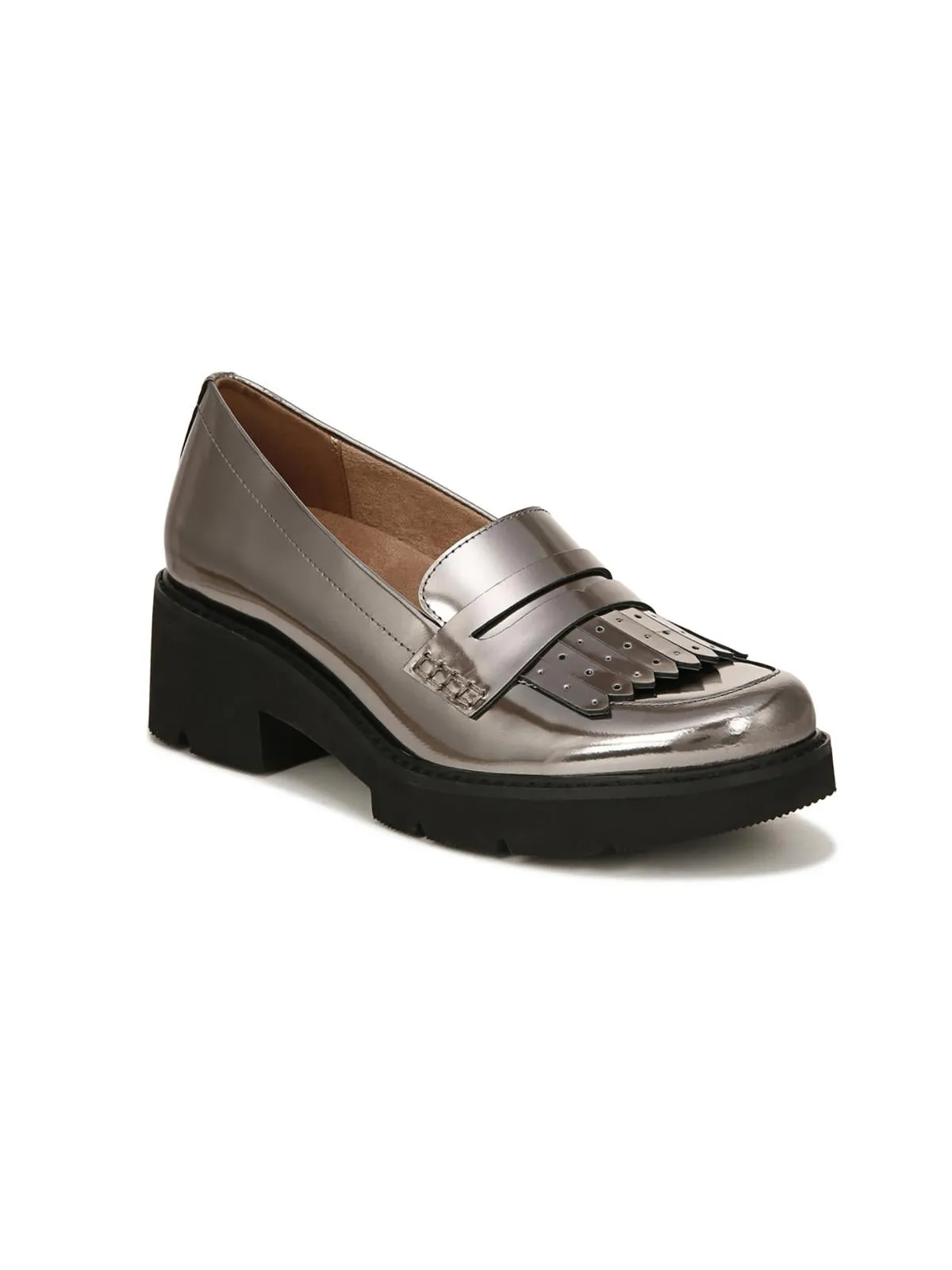 Darcy  Womens Patent Leather Memory Foam Loafers