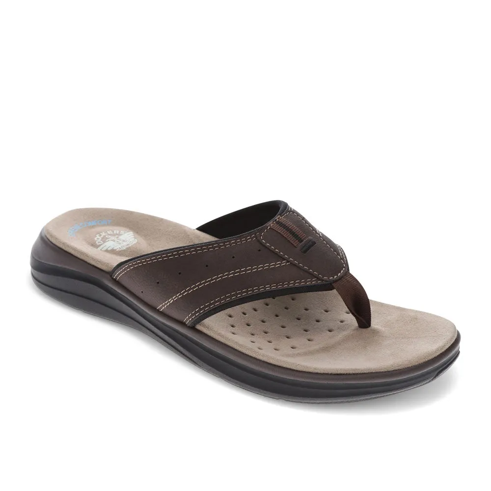 Dockers Mens Banks Casual Flip Flop Sandal Shoe