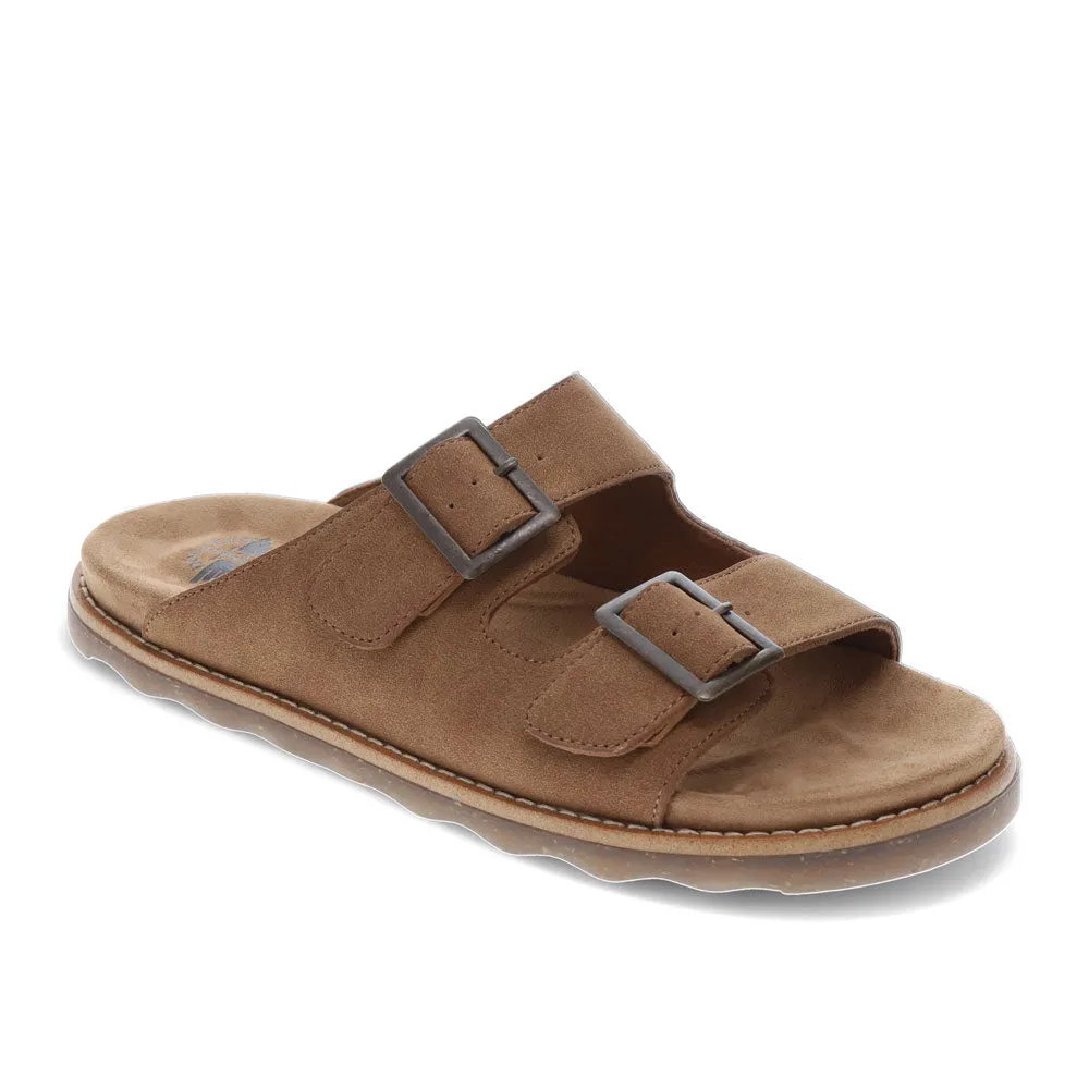 Dockers Mens Benham Synthetic Suede Casual Slip On Sandal Shoe