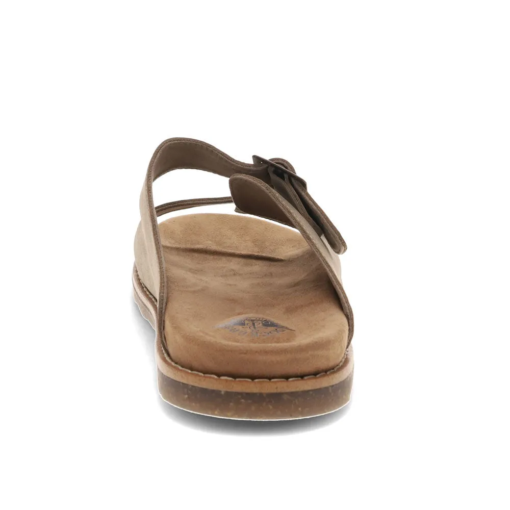 Dockers Mens Benham Synthetic Suede Casual Slip On Sandal Shoe