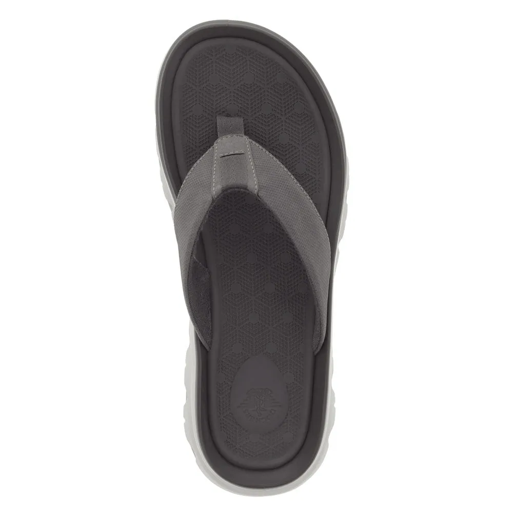 Dockers Mens Luka Synthetic Leather Casual Flip Flop Sandal Shoe