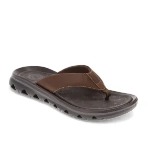 Dockers Mens Luka Synthetic Leather Casual Flip Flop Sandal Shoe
