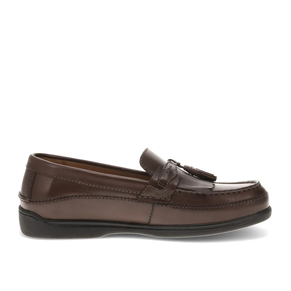 Dockers Mens Sinclair Leather Dress Casual Tassel Loafer Shoe