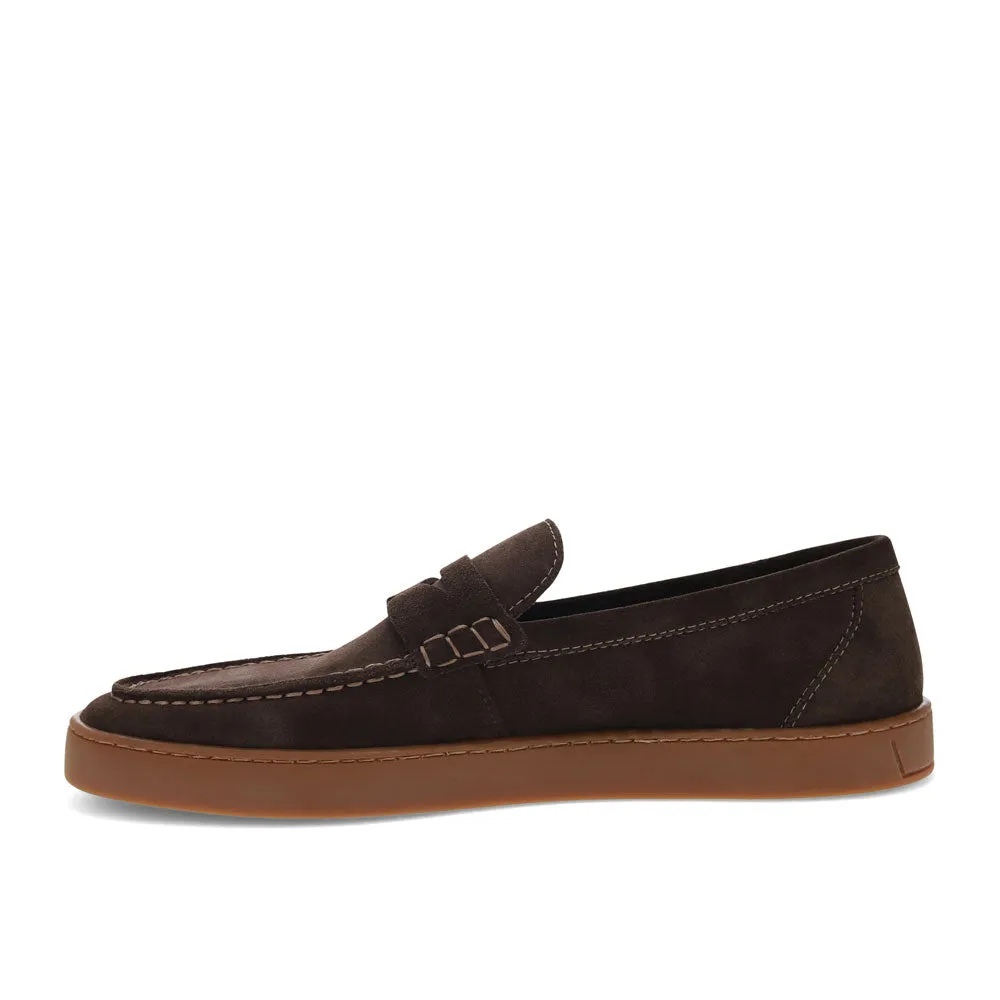 Dockers Mens Vaughn Suede Leather Casual Slip-On Penny Loafer Shoe